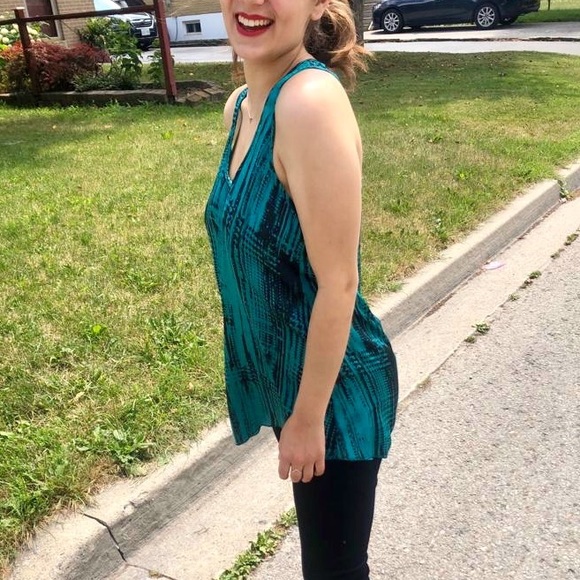 Printed Razor Back Tunic - Picture 4 of 4